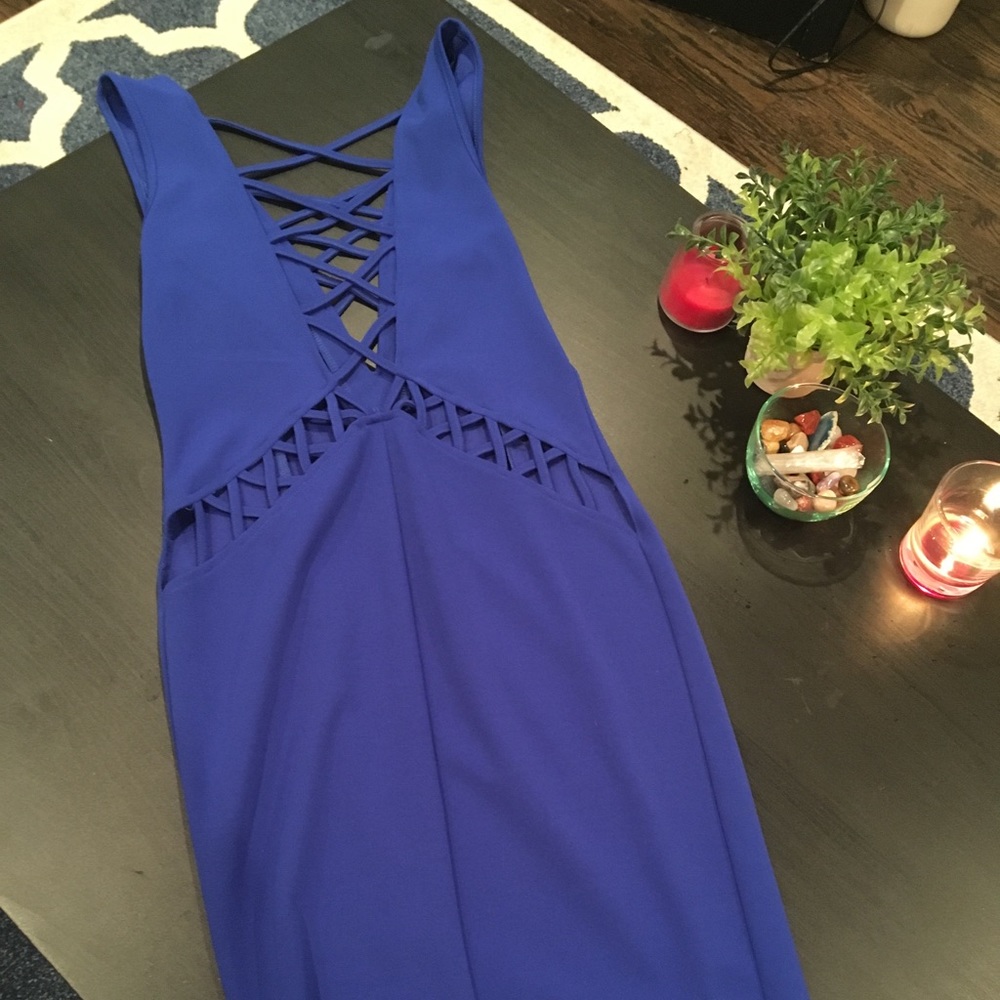 Blue Windsor dress